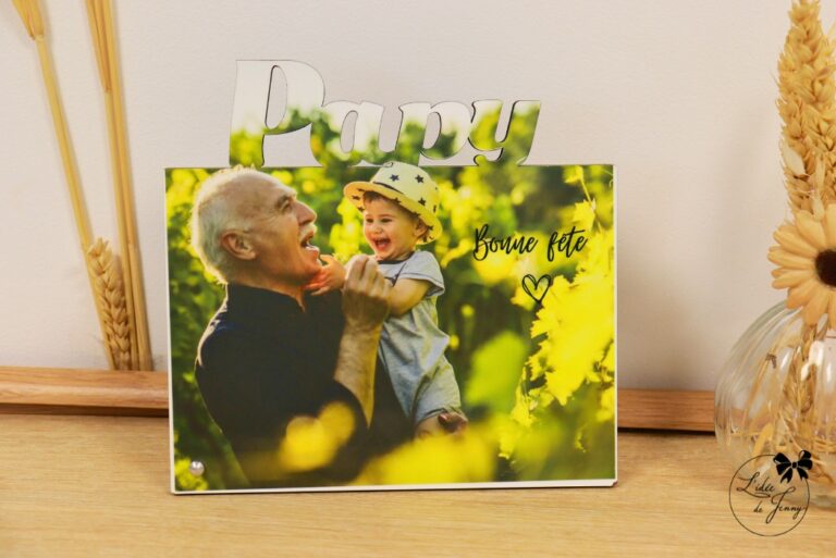 cadre photo Papy personnalisé fête des grands pères
