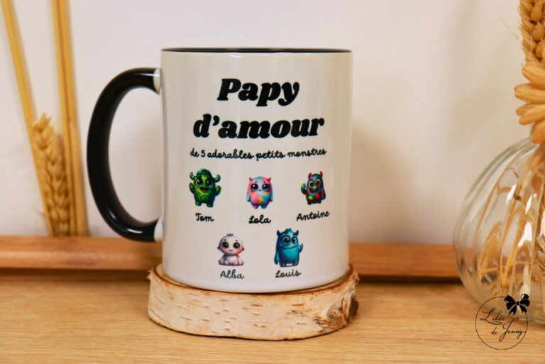 mug personnalisé pour Papi