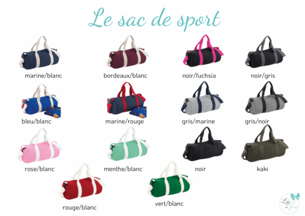 sac de sport personnalisé
