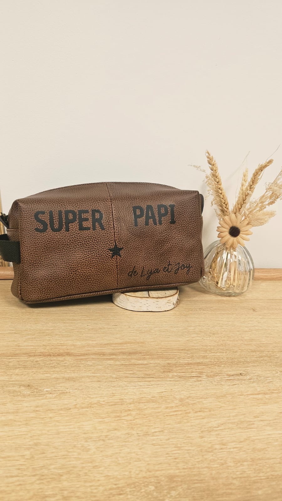trousse de toilette personnalisé pour papi