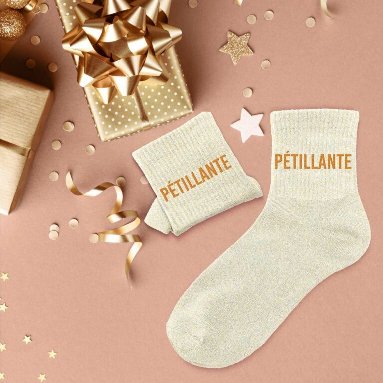 chaussettes à paillettes pétillante1