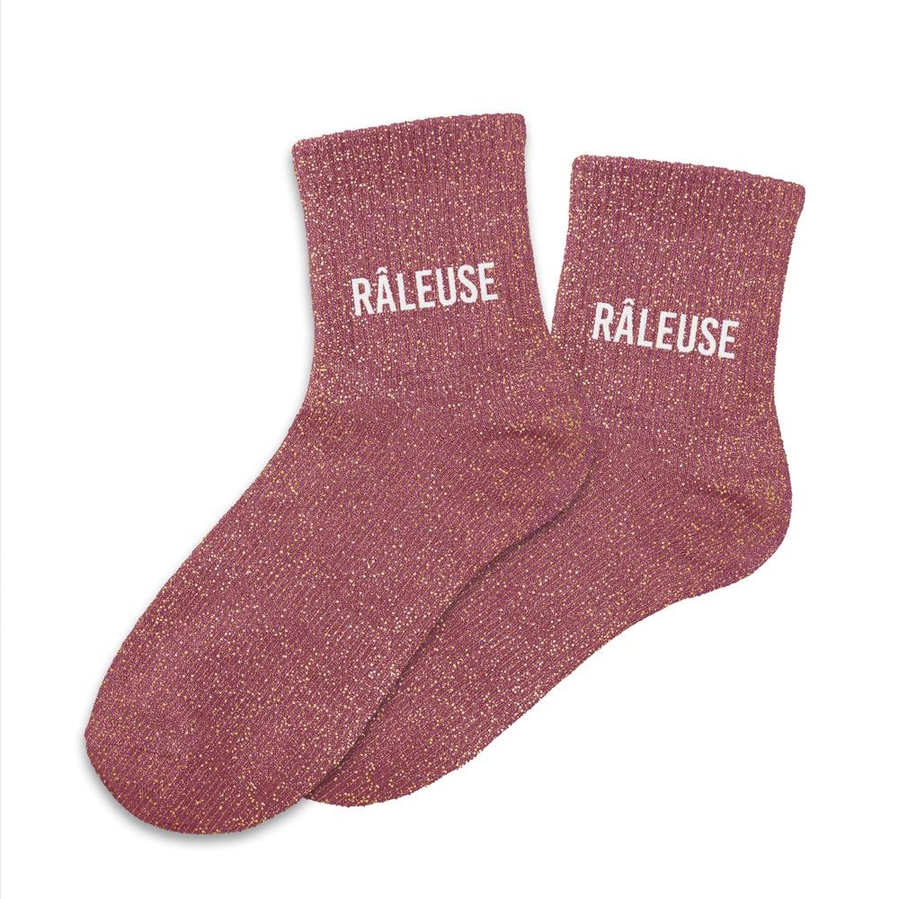 chaussettes à paillettes raleuse1