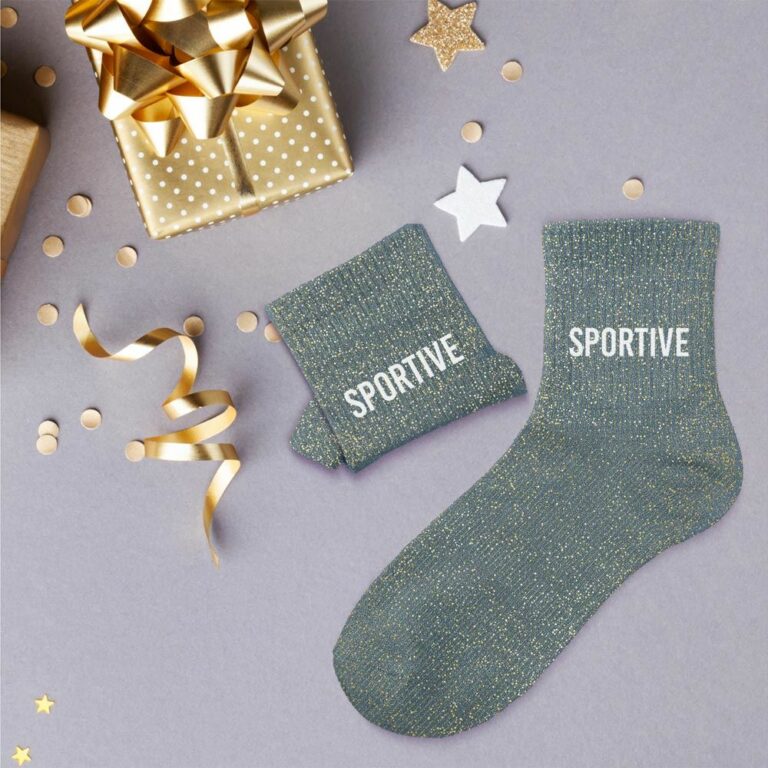 chaussettes à paillettes sportive2