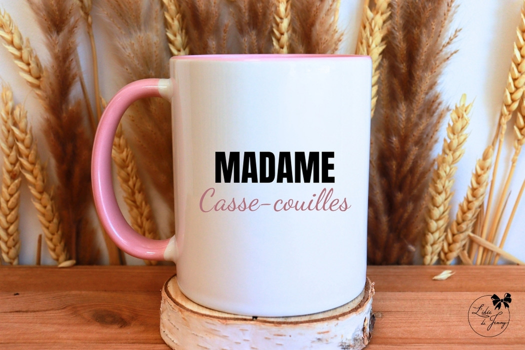 Mug drôle “Madame Casse-Couille