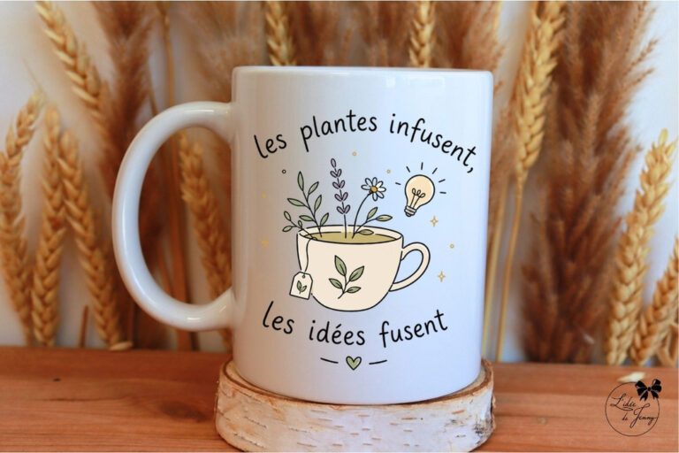 Mug plantes les idées fusent