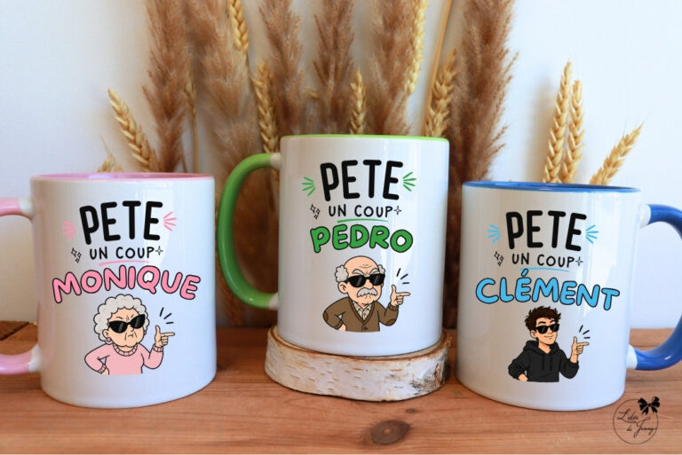 Mug drôle Pète un coup