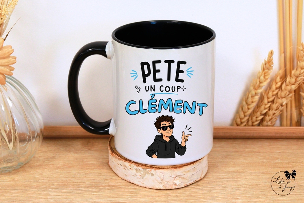 Mug drôle Pète un coup