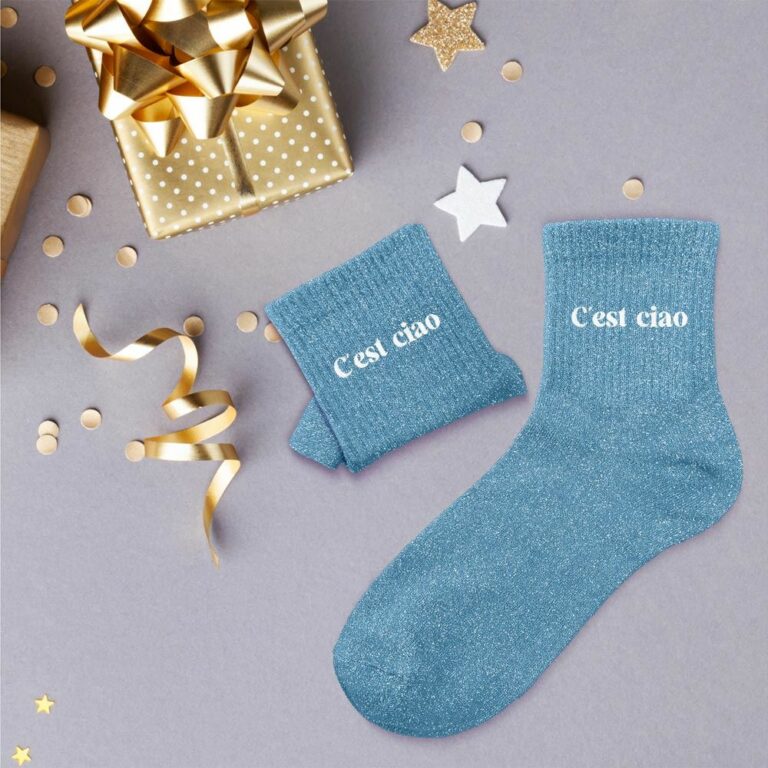Chaussettes à paillettes femme c'est ciao