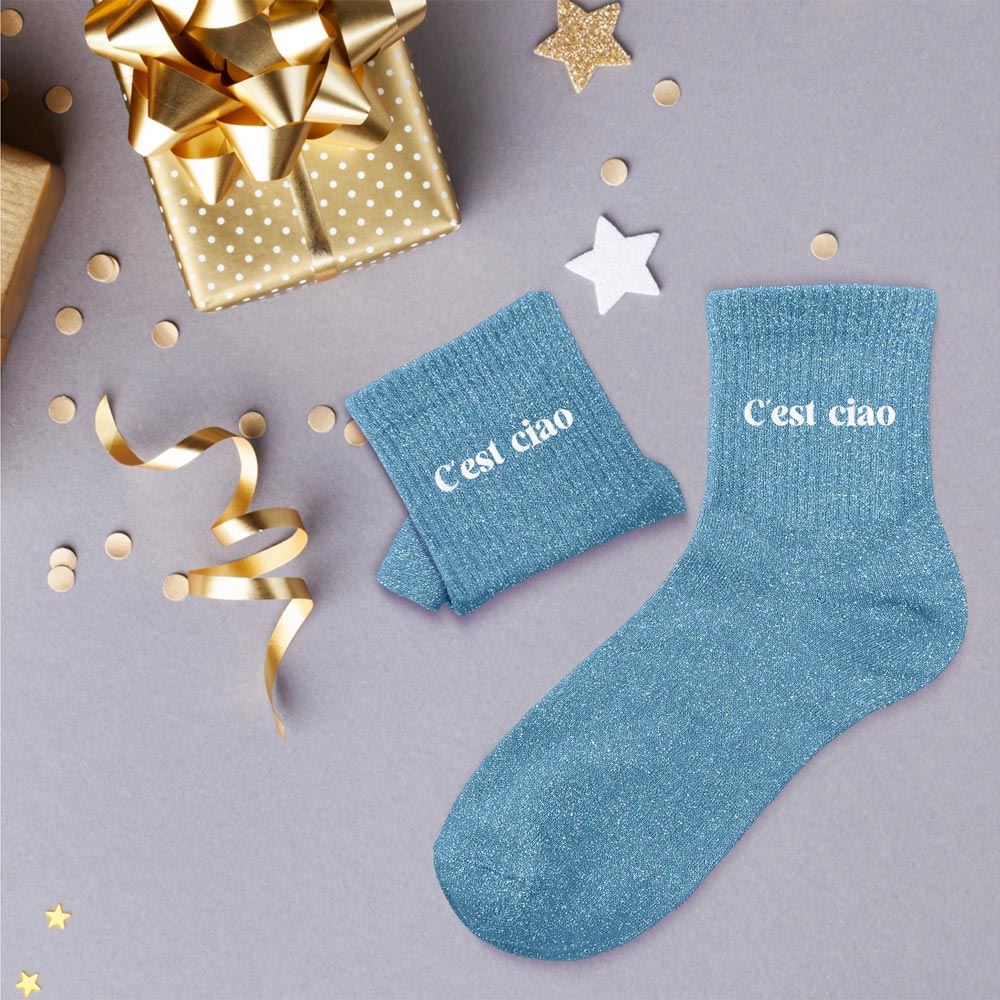 Chaussettes à paillettes femme c'est ciao