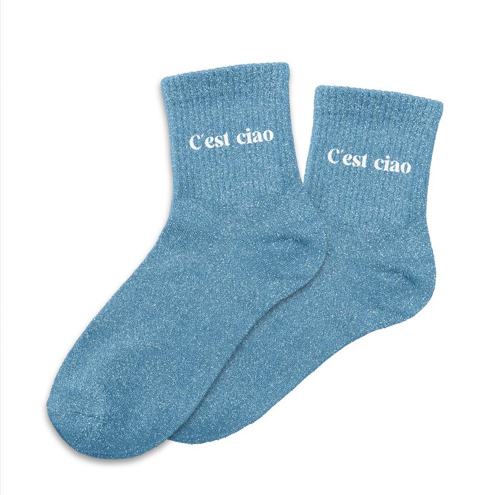 Chaussettes à paillettes femme c'est ciao