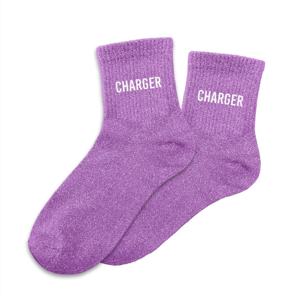 Chaussettes à paillettes femme charger