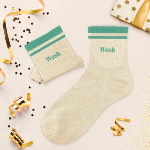Chaussettes à paillettes femme Wesh